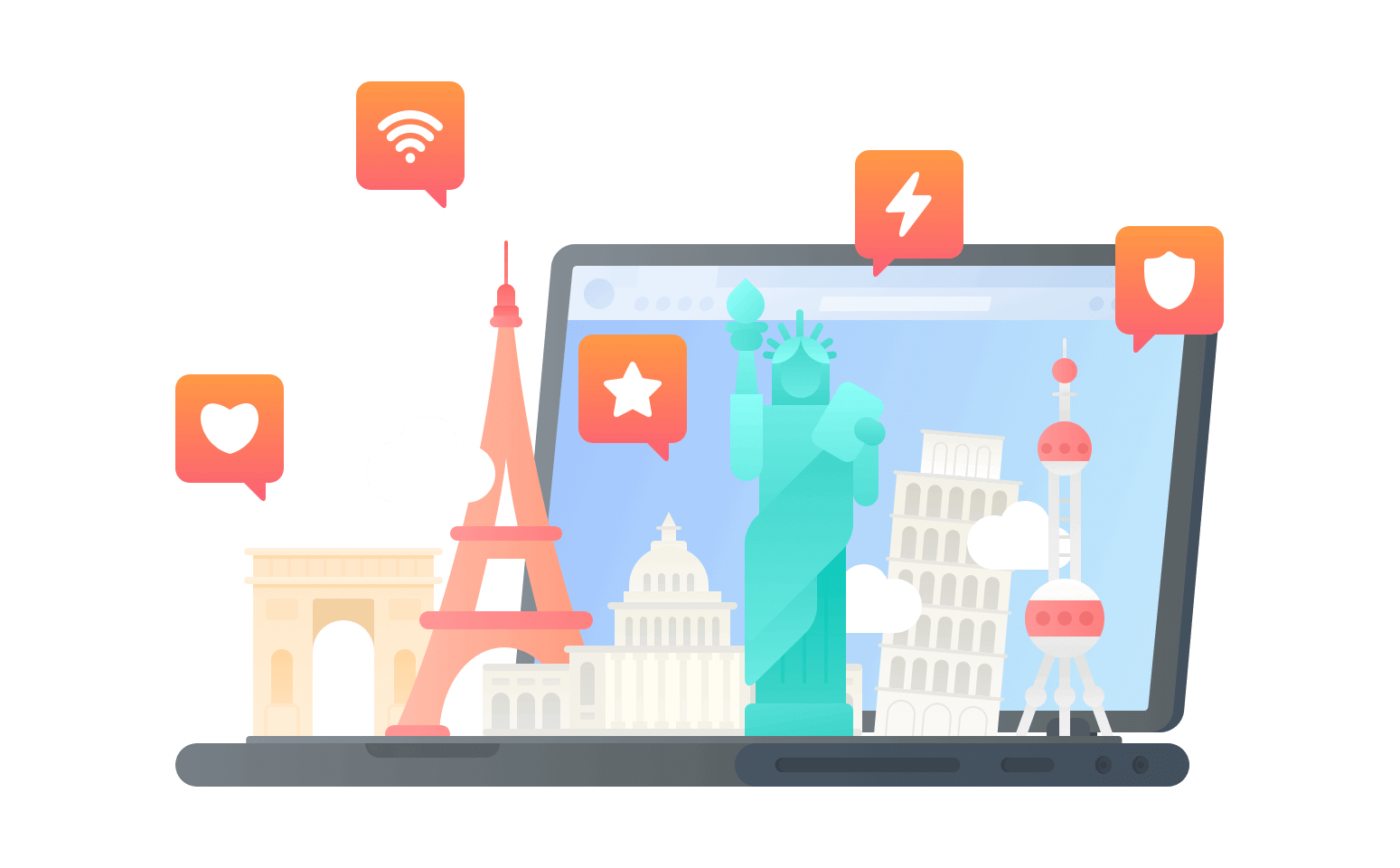 在中非共和国连接到中国的软件 - 大陆VPN